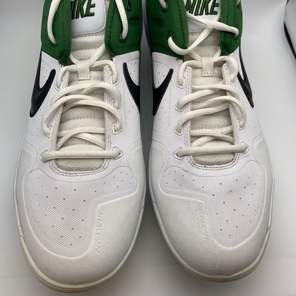 Nike Air Zoom Dragon Low Men\'s Metal Baseball Cleats White/Green Size 15 main image 15